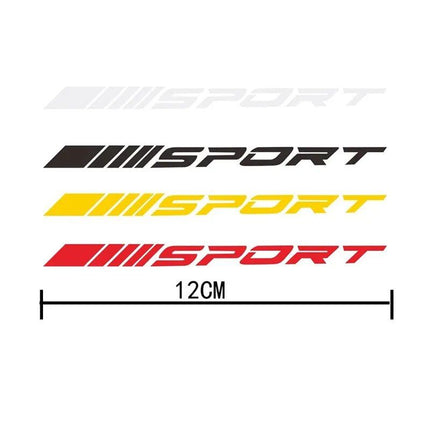 4pc Sport Racing Wheel Rim Vinyl Stripes - Wnkrs