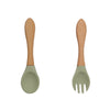 2 piezas de frijol verde