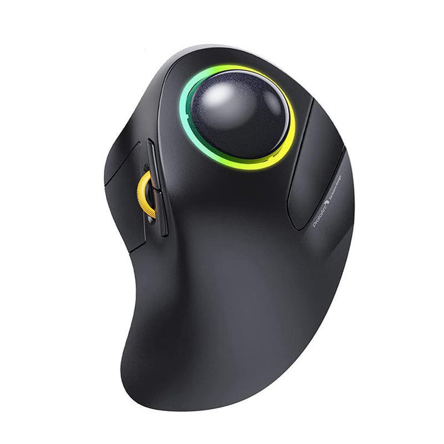 Ratón trackball inalámbrico recargable para dedo índice