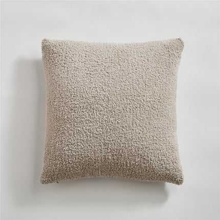 Housse de coussin de canapé en peluche confortable - Taie d'oreiller décorative douce et moelleuse