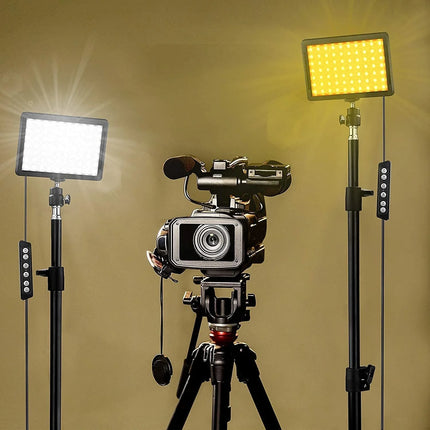 Luz LED para video con trípode de 160 cm