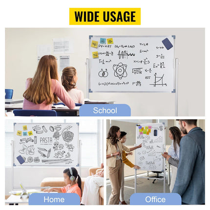 360° Reversible Mobile Dry Erase Board - Wnkrs