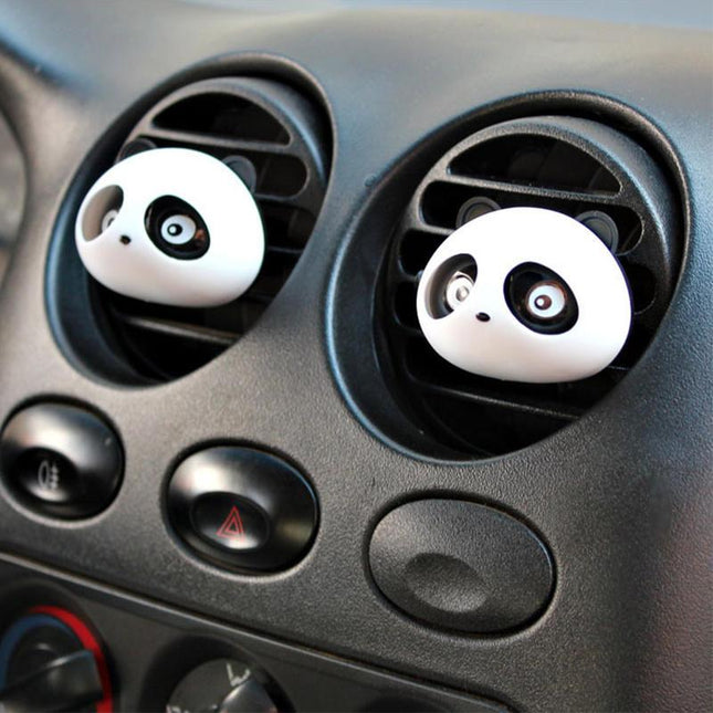 Ambientador para coche con forma de panda