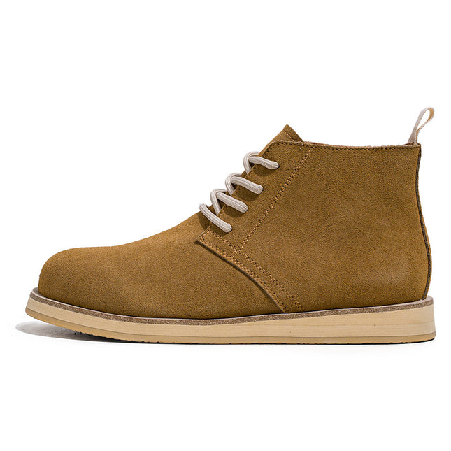 Bottines en cuir faites main pour hommes