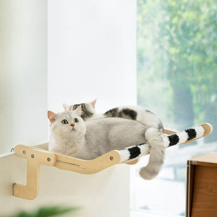 Dual Cat Window Perch Hammock - Wnkrs