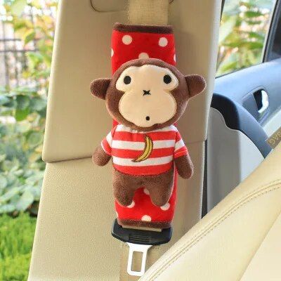 Cartoon Animal Seatbelt Cover - Wnkrs