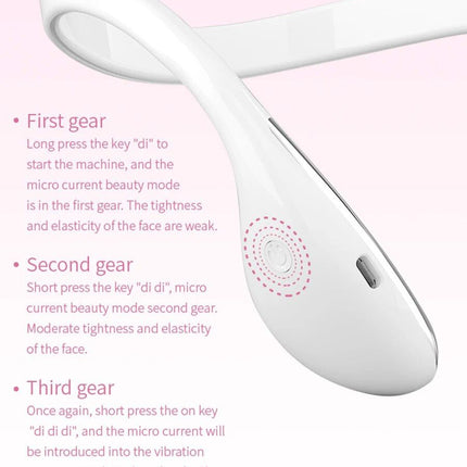 EMS Vibration Facial Lifting & V-Face Shaping Massager - Wnkrs