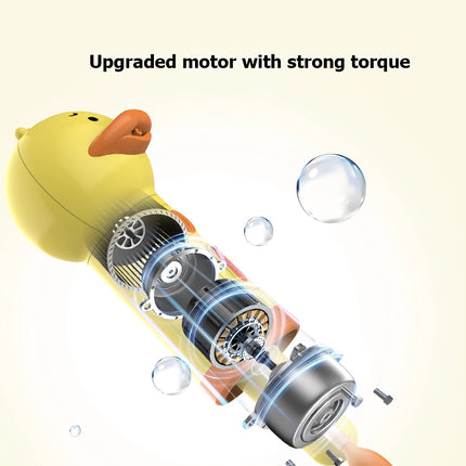 Yellow Duck Automatic Foam Soap Dispenser for Pets