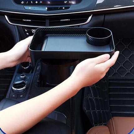Adjustable Car Cup Holder Tray with Phone Slot and Lap Table - Wnkrs