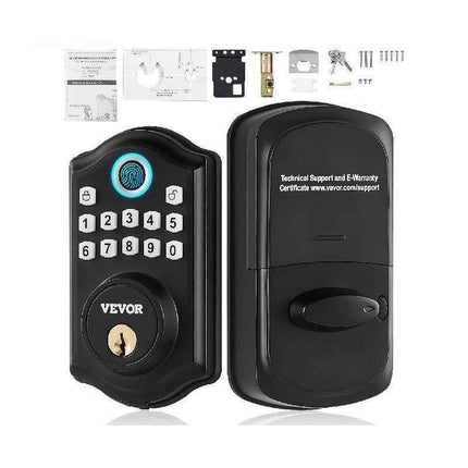 Keyless Entry Fingerprint Smart Door Lock with Keypad and Keys - Wnkrs