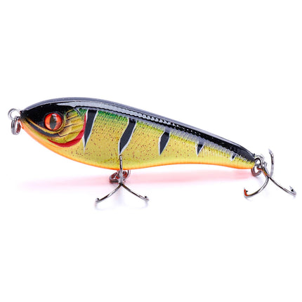 Señuelo de pesca jerkbait de hundimiento lento de 68 mm