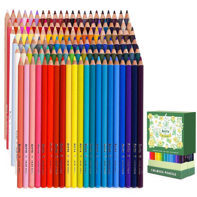 Coffret de 126 crayons de couleur à mine souple