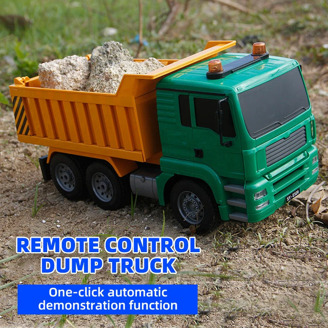 Camion benne à télécommande
