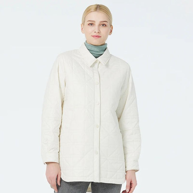 Casual Women's Quilted Cotton Jacket