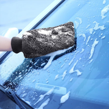 Gant de lavage de voiture en microfibre à haute absorption