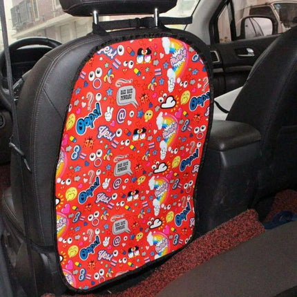 Car Seat Back Protector with Penguin Design - Wnkrs