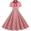 Red / White Dress