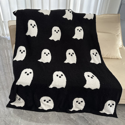 Half Velvet Blanket Ghost Blanket Knitted - Wnkrs