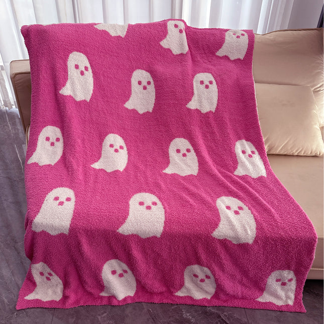 Half Velvet Blanket Ghost Blanket Knitted - Wnkrs