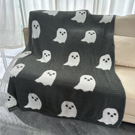 Half Velvet Blanket Ghost Blanket Knitted - Wnkrs