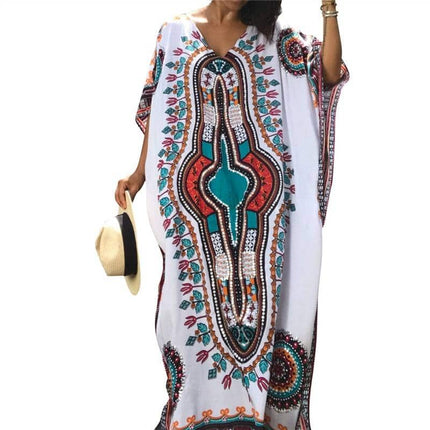 Women&#8217;s Boho Style Printed Dress Dresses W Women Women's Clothing &amp; Accessories  https://wnkrs.com/product/womens-boho-style-printed-dress/