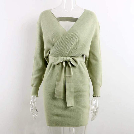 Women&#8217;s Sweater Style Dress Dresses W Women Women's Clothing &amp; Accessories  https://wnkrs.com/product/womens-sweater-style-dress/