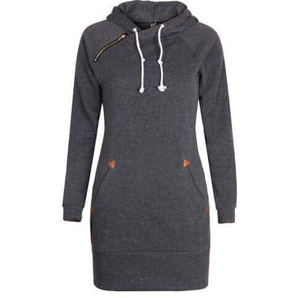 Women's Warm Hooded Dress - Wnkrs