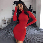 Red dress / M