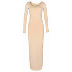 O-Neck Khaki / L