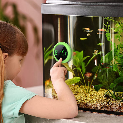 Thermomètre numérique pour aquarium avec grand écran LCD