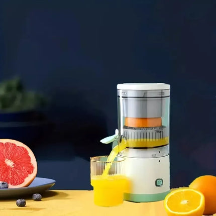 Compact USB Rechargeable Electric Juicer - Stainless Steel Blade, Multi-Fruit Capability, Easy Clean - Wnkrs