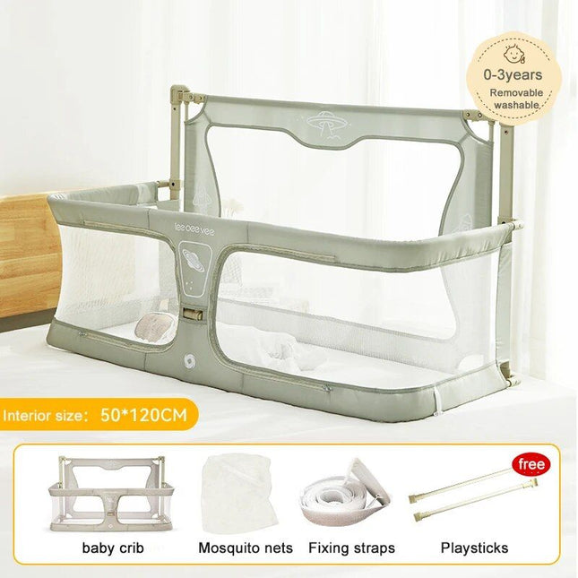 Compact and Versatile Baby Crib - Wnkrs