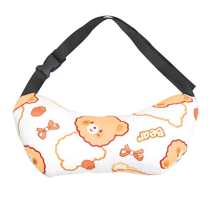 Adorable oreiller de voyage en forme de U pour enfants en forme d'animal