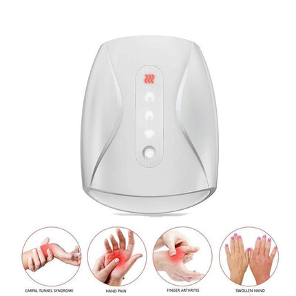 Wireless Hand Massager with Heat & Air Pressure for Stress Relief - Wnkrs