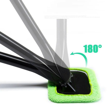 360° Rotating Microfiber Car Window Cleaner Brush Kit - Wnkrs