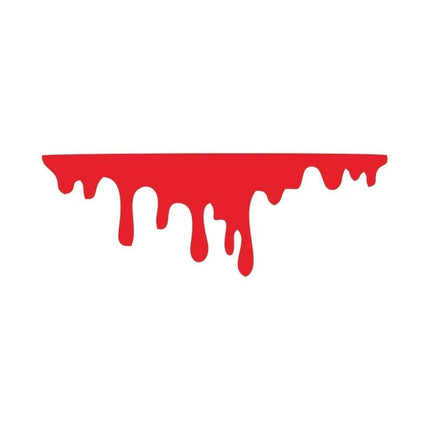 Dynamic Red Blood Bleeding Effect Car Decal - Wnkrs