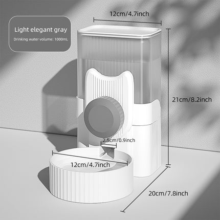 Distributeur automatique d'eau et de nourriture pour animaux de compagnie