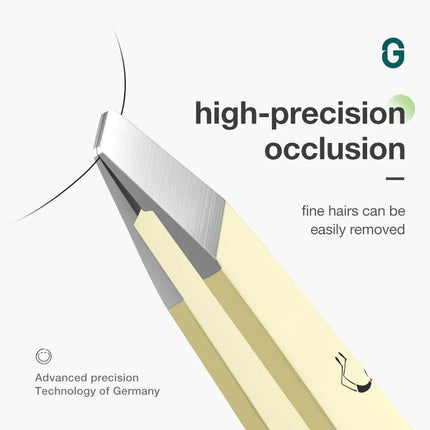 Precision Stainless Steel Eyebrow Tweezer for Fine Hair Removal - Wnkrs