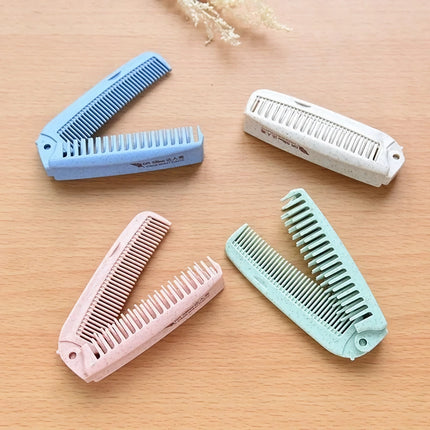 Brosse à cheveux et peigne antistatiques pliables et portables