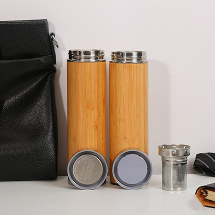 Bamboo Stainless Steel Insulated Bamboo Water Cup - Wnkrs