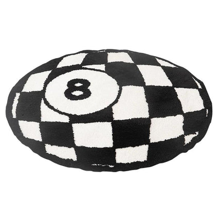 Billiards 8 Ball Tufted Area Rug