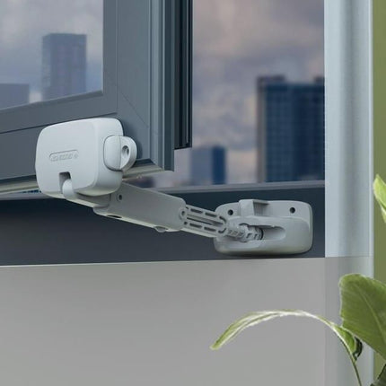 Adjustable Child Safety Window Lock - Fall Prevention & Ventilation - Wnkrs