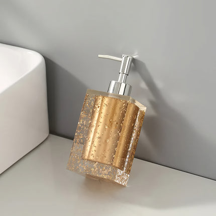 Dispensador de jabón de lujo elegante para el baño