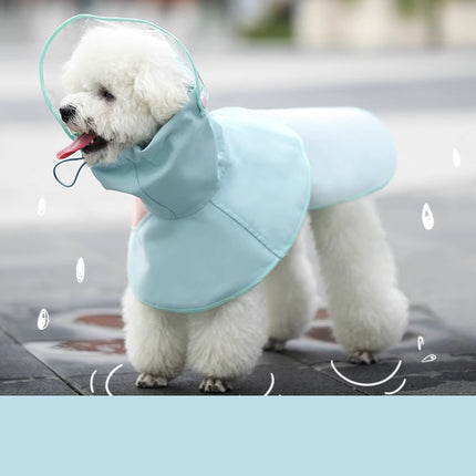 Poncho cape pour chien pour les jours de pluie