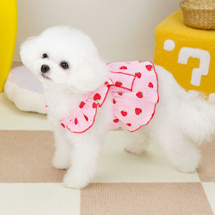 Robe d'été mignonne pour chien