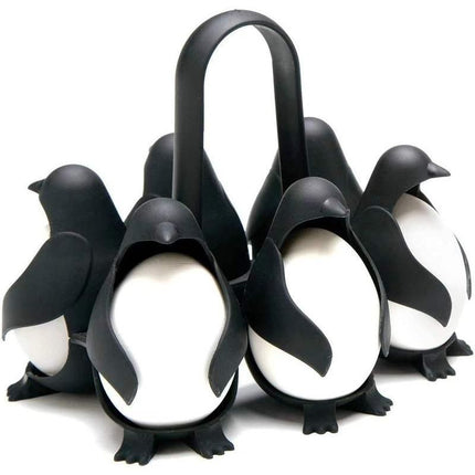 Charming Penguin-Shaped Multifunctional Egg Cooker and Storage Rack - Wnkrs