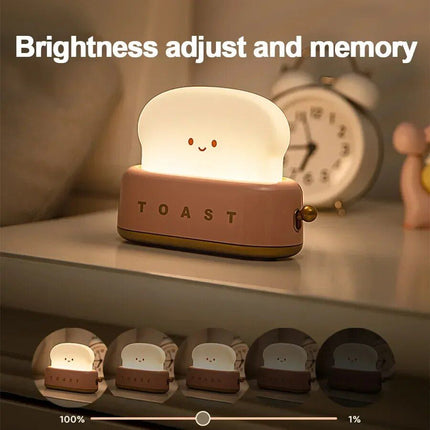 Charming Toaster Cartoon LED Night Light - Wnkrs