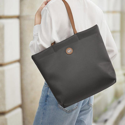 Grand sac à main tendance en PVC de haute qualité pour femme avec imprimé lettre de créateur