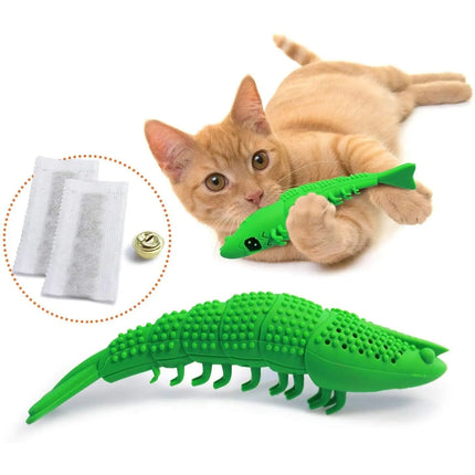 Jouet interactif pour brosse à dents pour chat