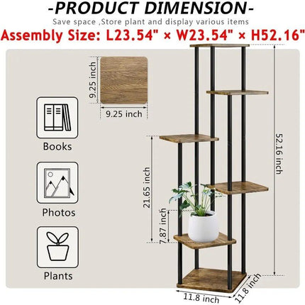 6-Tier Metal Plant Stand - Wnkrs